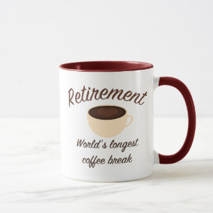 Pension: Världs längst kaffeavbrott Mugg