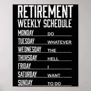 Pension veckoschema för det underliga antalet pens poster