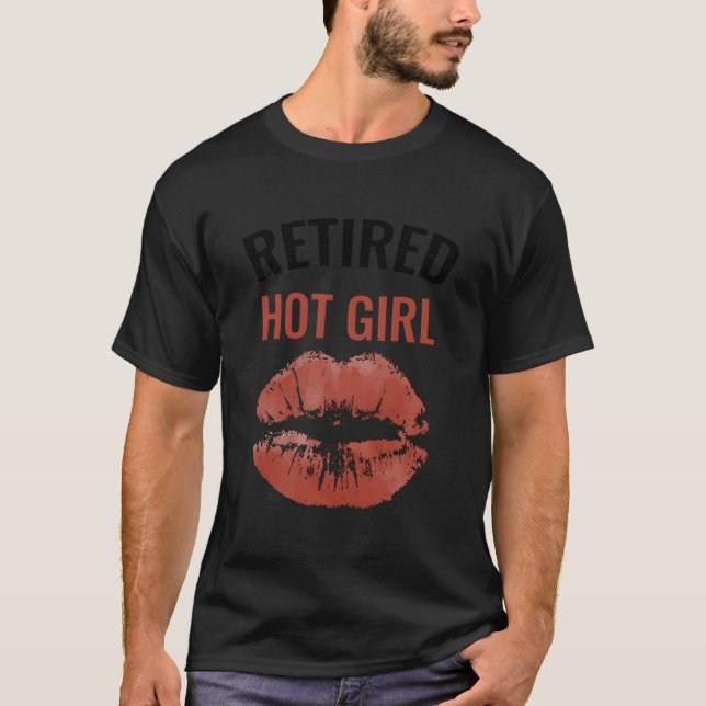 Pensionär Hot T Shirt (Framsida)