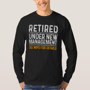 Pensionär Man Pappa Pensionär Fest Humor T Shirt