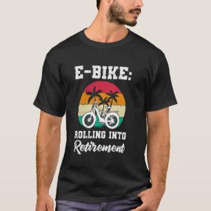 Pensionär RULLAR IN I PENSIONEN E-Cykel Rollig E-C T Shirt