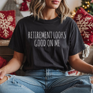 Pensionär ser jag bra ut på Rolig Pensionärströja T Shirt
