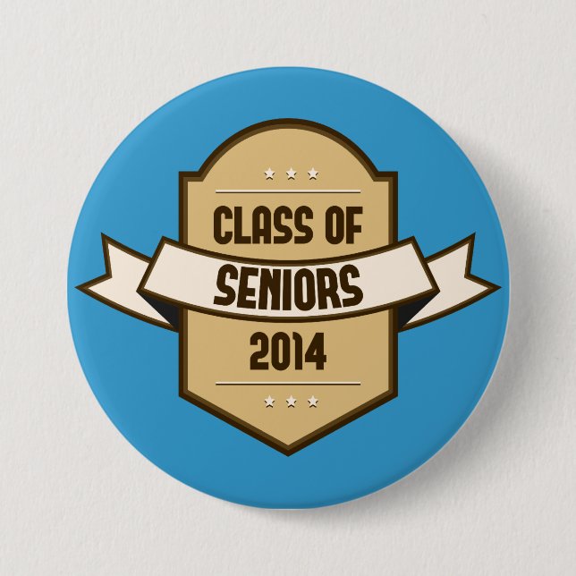 Pensionären klassificerar av emblem 2014 knapp (Framsida)