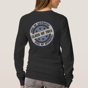 Pensionären klassificerar av emblem 2015 t shirt