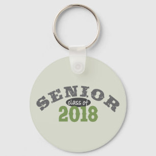 Pensionären klassificerar av grönt 2018 nyckelring