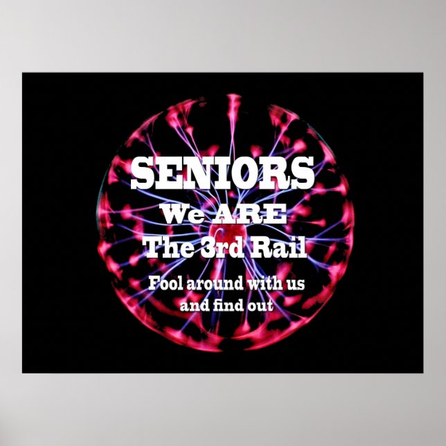 Pensionärer Vi Är Tredje Skenan Poster (Framsidan)