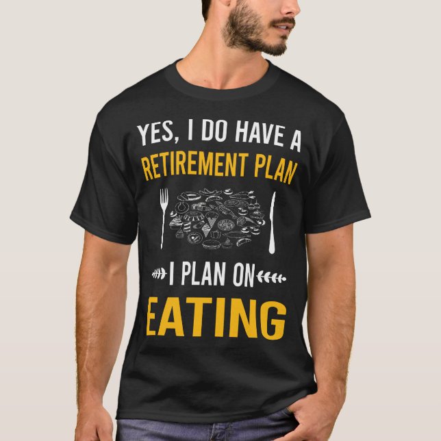 Pensionärsätande T Shirt (Framsida)