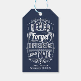 Pensionärsfest present aldrig glömma presentetikett