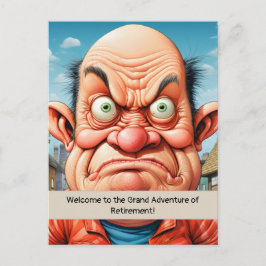 Pensionärshumor milstolpe Födelsedag Vykort