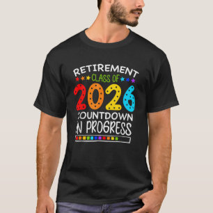 Pensionärsklass 2026 Nedräkning Pågår T Shirt