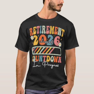 Pensionärsklass 2026 Pensionerad Lärare T Shirt
