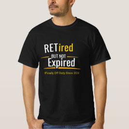 Pensionärströja Pensionerad Present Rollig T-shirt