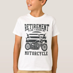 Pensionen planerar att rida min motorcykel t shirt