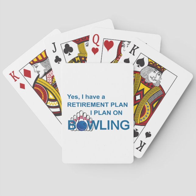PENSIONEN PLANERAR - BOWLING CASINOKORT (Baksidan)