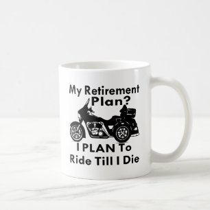 Pensionen planerar rittkassalåda som jag dör Tri Kaffemugg