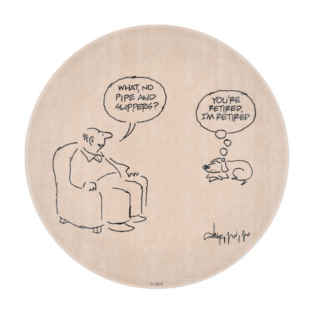 Pensionerad (Framsidan)