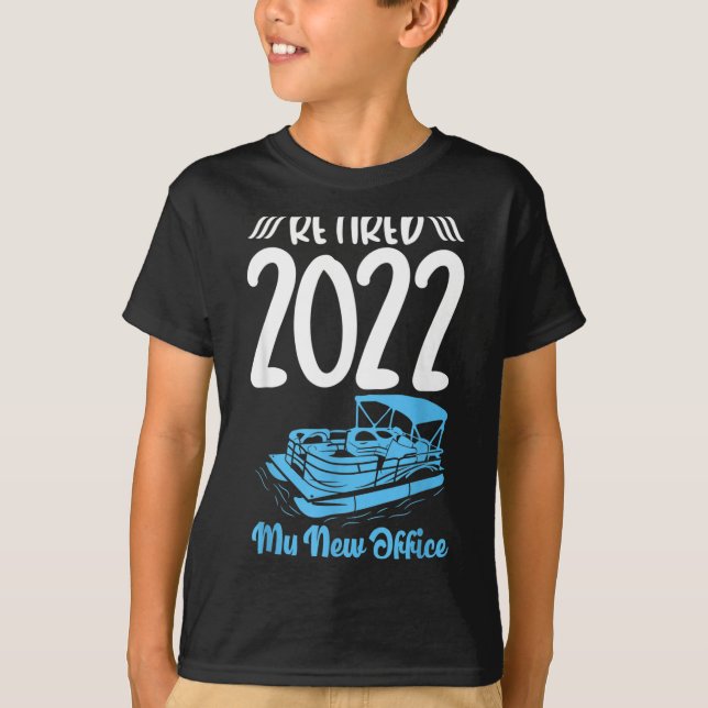Pensionerad 2022 t shirt (Framsida)