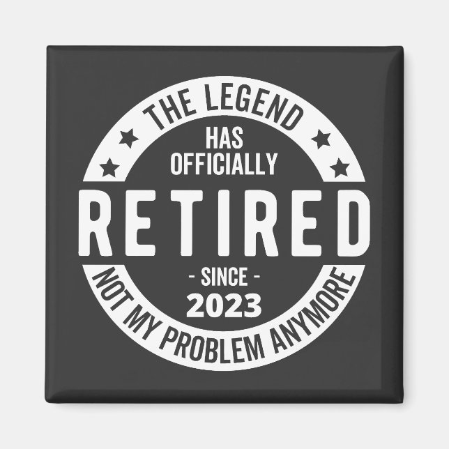 pensionerad 2023 magnet (Framsidan)