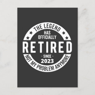 pensionerad 2023 vykort