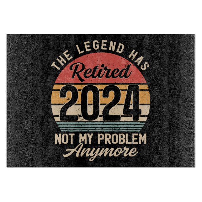 Pensionerad 2024 Inte Mitt Problem Längre (Framsidan)