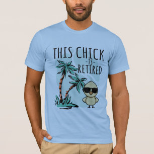 Pensionerad 2025 Den här tjejen är pensionerad Pen T Shirt