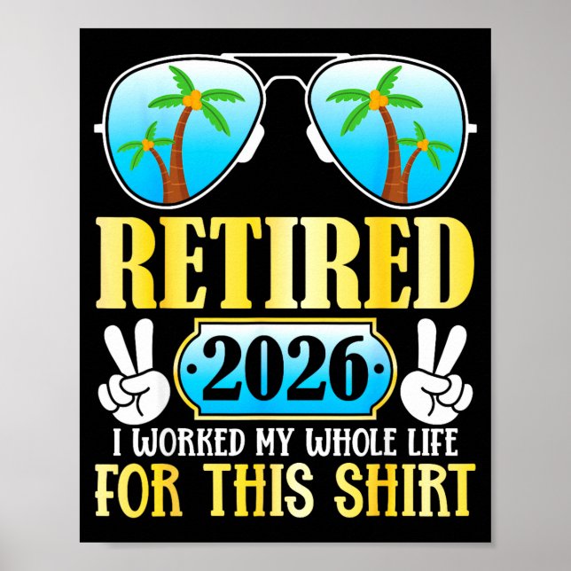 Pensionerad 2026 arbetat hela livet för detta poster (Framsidan)
