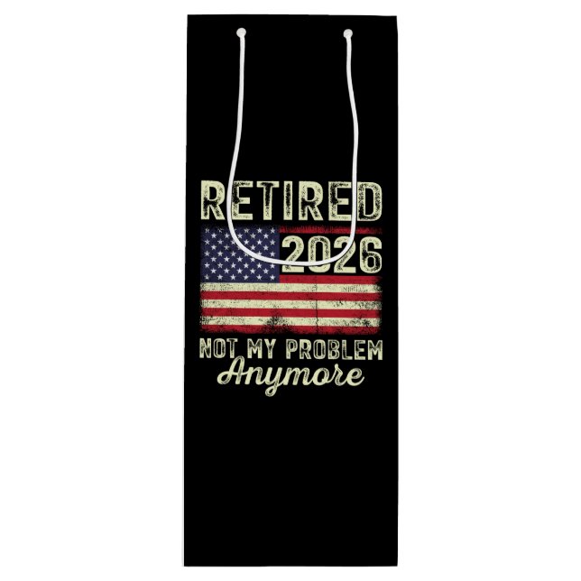 Pensionerad 2026 Inte Mitt Problem Längre (Framsidan)