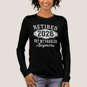 Pensionerad 2026 Rolig pensionering 2026 Män Kvinn T Shirt