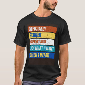 Pensionerad akademiker Pension Retrött T Shirt