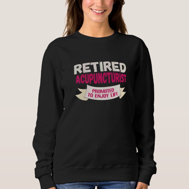 Pensionerad Akupunktör Uppgraderad För Njutning T Shirt (Framsida)