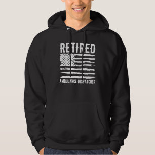Pensionerad ambulansutskickare yrke amerikansk f hoodie