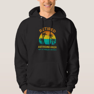 Pensionerad Astronom Inte Mitt Problem Längre Retr Hoodie