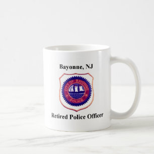 Pensionerad Bayonne polis Kaffemugg