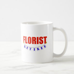 PENSIONERAD BLOMSTERHANDLARE KAFFEMUGG