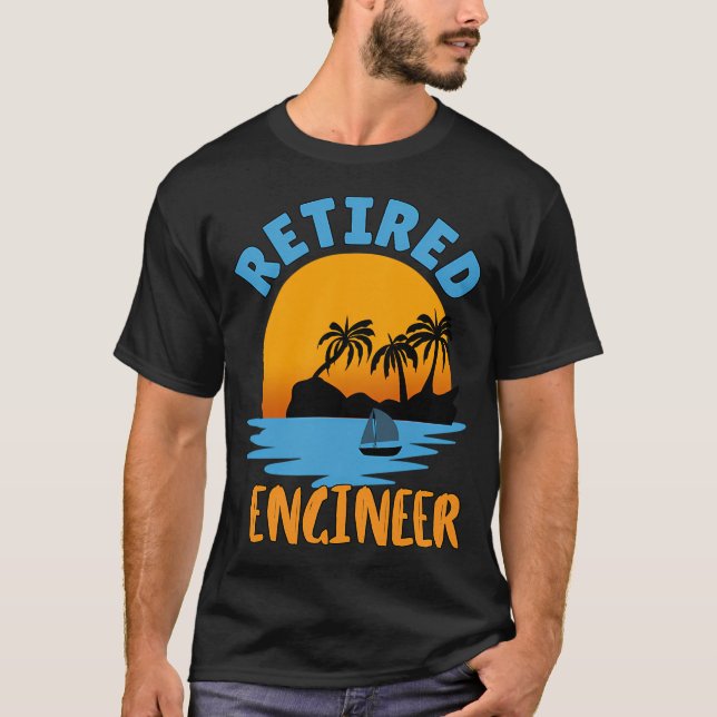 Pensionerad Bokförare T Shirt (Framsida)