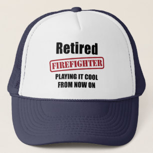 Pensionerad brandman keps
