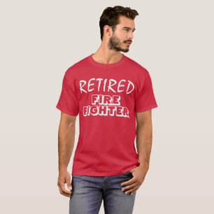 PENSIONERAD BRANDMAN PRESENT VID PENSIONERING T SHIRT
