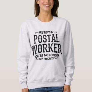 Pensionerad Brevbärare Bokstavsbärare Prioritet T Shirt