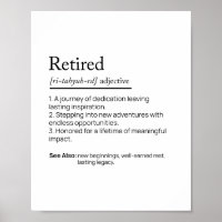Pensionerad definition