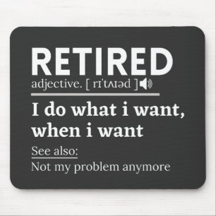 pensionerad definition, roligt pension, pensionera musmatta