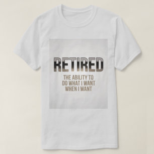 Pensionerad definition T-Shirt