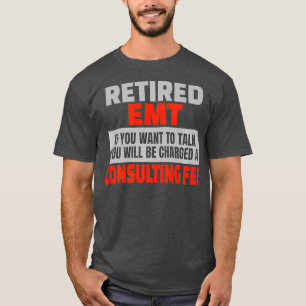 Pensionerad EMT Funny Pension Party Humor Premium T Shirt
