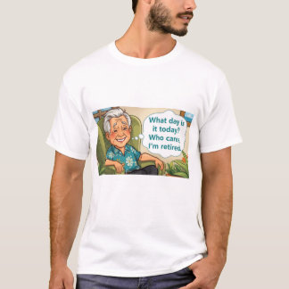 Pensionerad farfar t-shirt