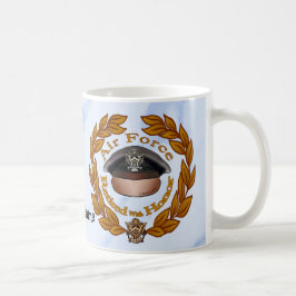 Pensionerad flygvapenmugg kaffemugg