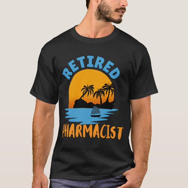 Pensionerad Författare På Fiske T Shirt (Framsida)