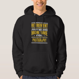 Pensionerad Fotografi Fotograf Pension Hoodie