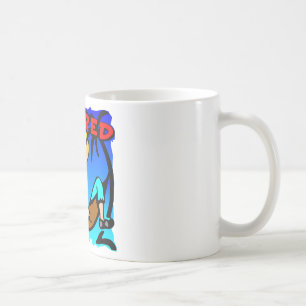 Pensionerad hängmatta kaffemugg