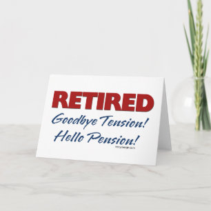 Pensionerad: Hej Pension! Kort