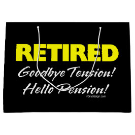 Pensionerad Hellow pension (mörk)