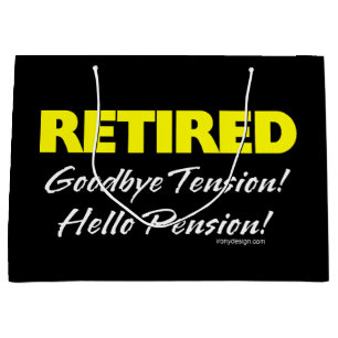Pensionerad Hellow pension (mörk)